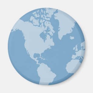 Imán azul de la tierra