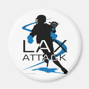 Imán Azul del ataque de LAX de los muchachos de