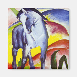 Imán azul del caballo de Franz Marc