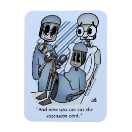 Imán Azul del cable de extensión