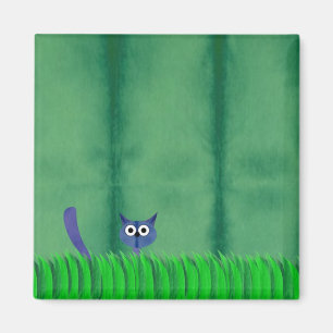 Imán AZUL del GATITO