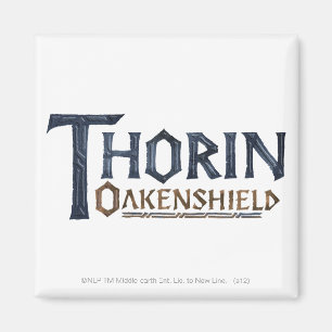 Imán Azul del logotipo de THORIN OAKENSHIELD™