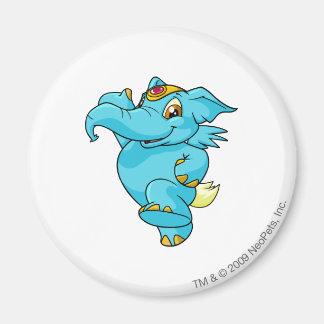 Imán Azul elefante