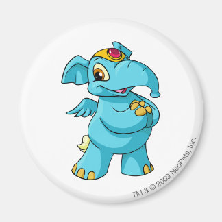 Imán Azul elefante