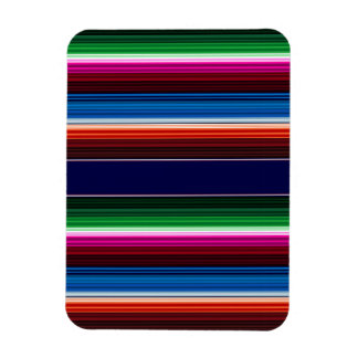 Imán Azul, Naranja, rosado caliente, sarape verde mexic