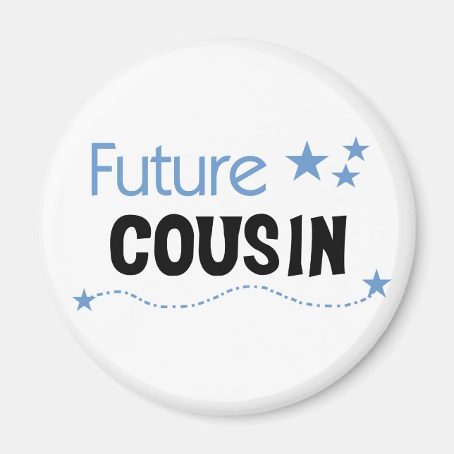 Imán Azul primo futuro (Frente)