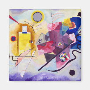 Imán Azul rojo amarillo, Wassily Kandinsky