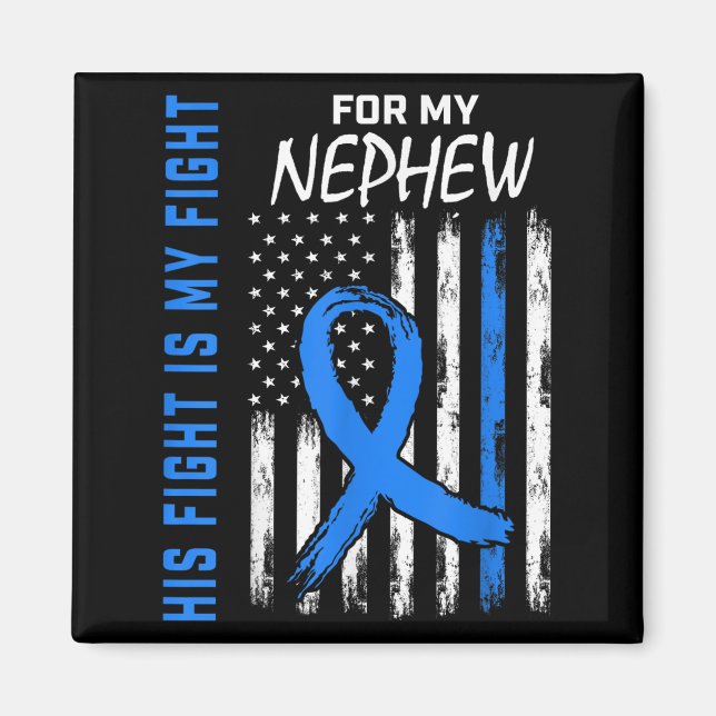 Imán Azul, su lucha es mi lucha contra la diabetes. (Frente)