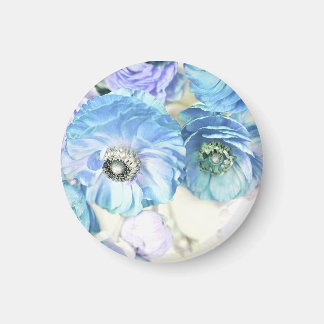 Imán Azul susurrado (Frente)