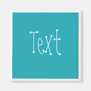 Imán Azul verde azulado