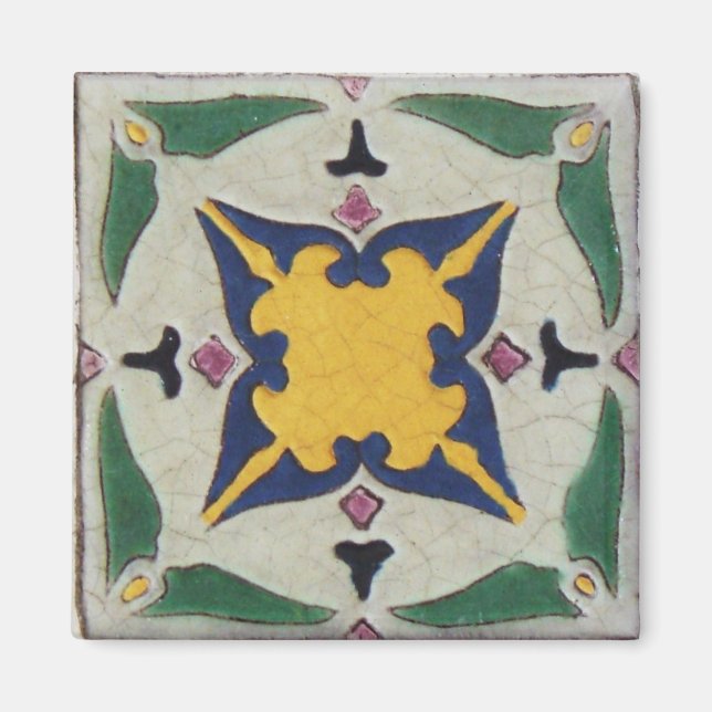 Imán Azulejo Antiguo (Frente)