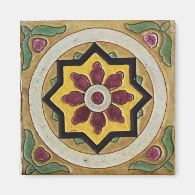 Imán Azulejo Antiguo (Frente)