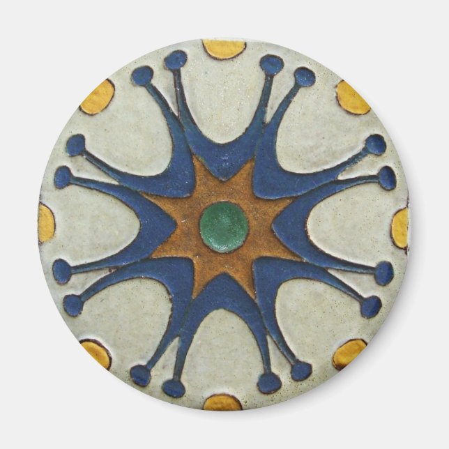 Imán Azulejo Antiguo (Frente)