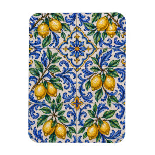 Imán Azulejo de limón italiano