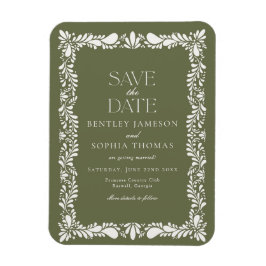 Imán Azulejo Verde de Talavera Fiesta Española Guardar