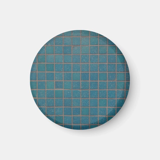 Imán azulejos azules (Frente)