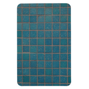 Imán azulejos azules