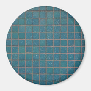 Imán azulejos azules