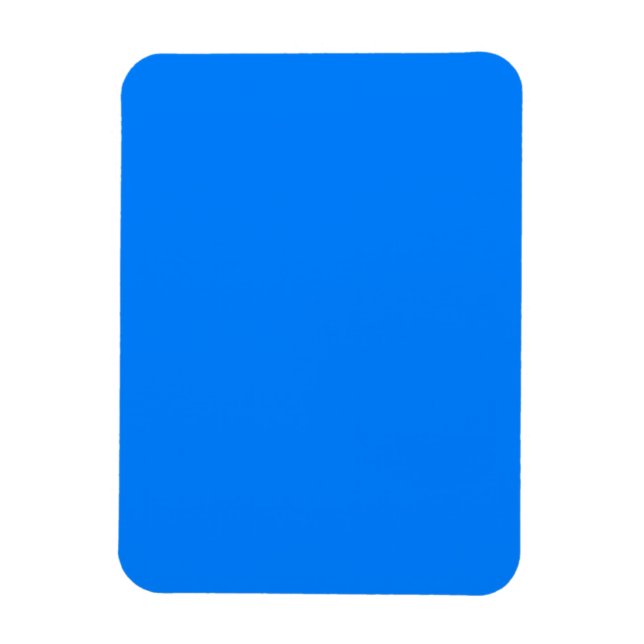 Imán Azure (solid color)  (Vertical)