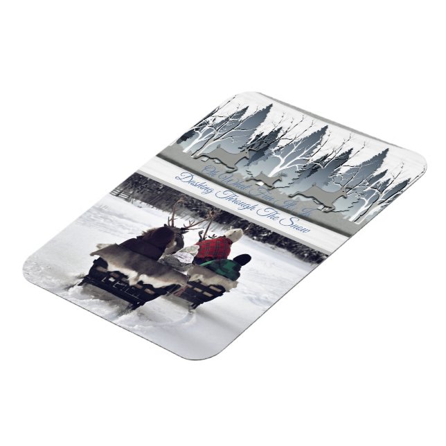 Imán Azure Winter Marvels (Lado Izquierdo)