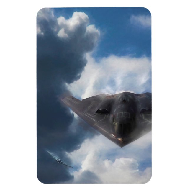 Imán B-2 Spirit Stealth Bomber GHOST MAKER (Vertical)