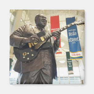 Imán B.B. King Statue - Memphis, Tennessee