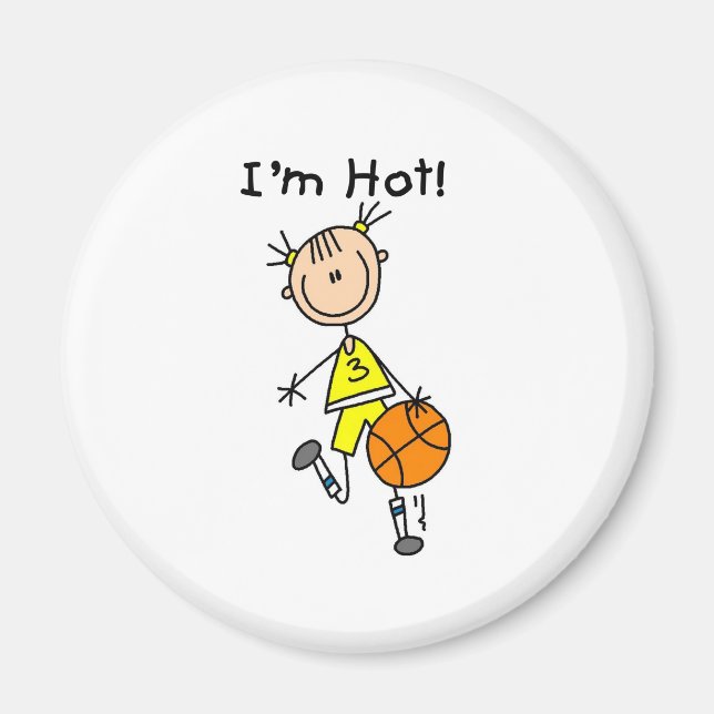Imán B-Ball estoy caliente (Frente)