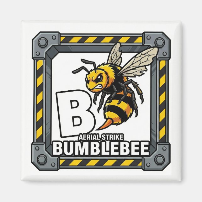 Imán B is for Bumblebee – GTA Style ABC Learning  (Frente)