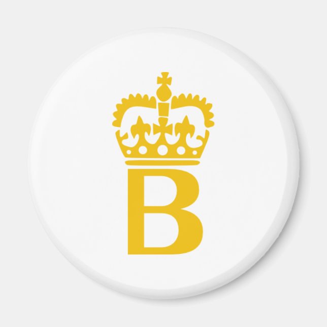 Imán B - Letra - nombre (Frente)