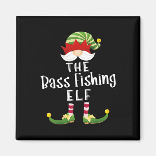 Imán B Navidades Del Grupo Del Elfo Pesquero Funny Fies