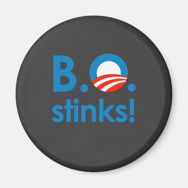 Imán B.O. Stinks / Anti-Obama (Frente)