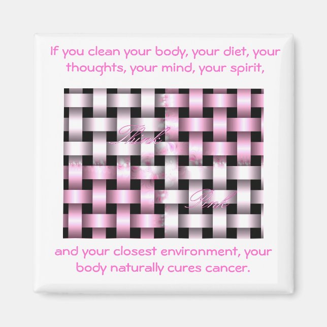 Imán b...para siempre...consciente...Cáncer de mama (Frente)