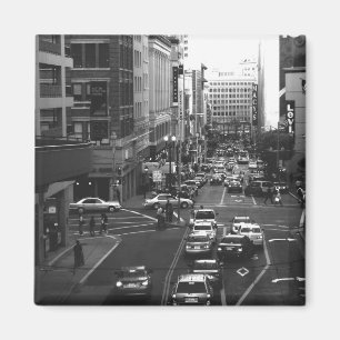 Imán B/W del St. de Stockton