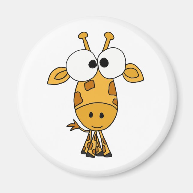 Imán BA-Funny Giraffe Personalizado (Frente)