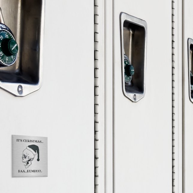 Imán ¡Baa Humbug! ¡Son Navidades! (In situ (casillero))