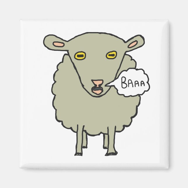 Imán Baa Sheep (Frente)