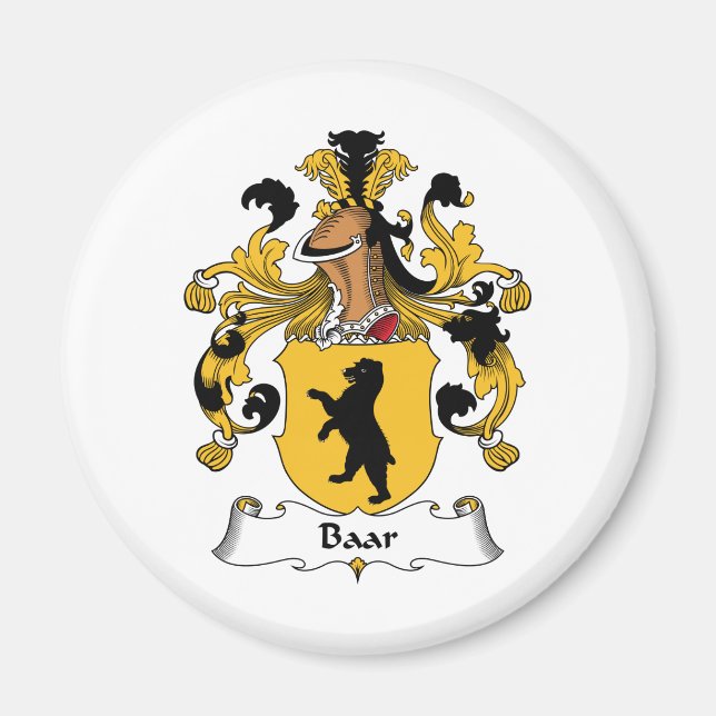 Imán Baar Family Crest (Frente)