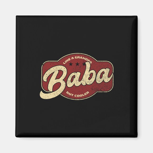 Imán Baba Como Un Abuelo Pero Más Genial - Baba Árabe  (Frente)