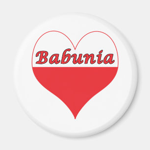 Imán Babunia Corazón Polaco
