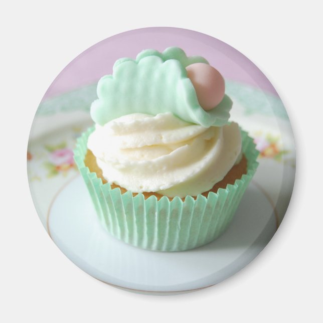 Imán Baby Cupcake Fridge Magnet (Frente)