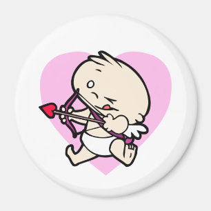 Imán Baby Cupido Destinado A Redes De Amor