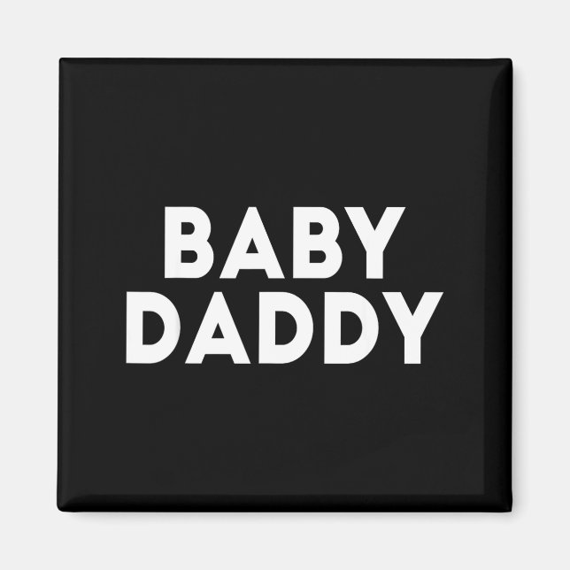 Imán Baby Daddy Funny New &amp; Expecting Dads Father's (Frente)