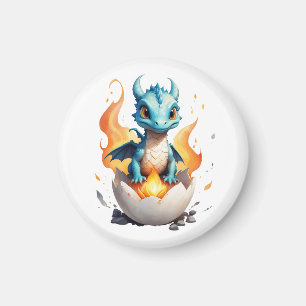 Imán Baby Dragon Hatats Fantasy Magnet