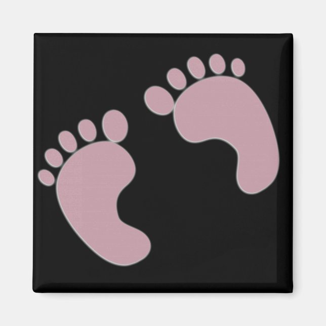 Imán Baby Footprints (Frente)
