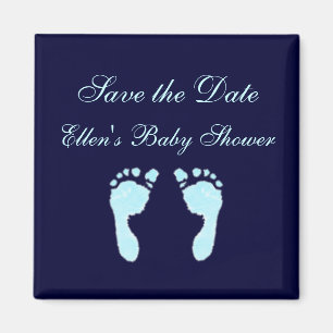 Imán Baby Footprints (Boy)