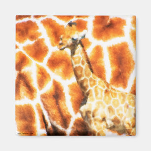 Imán Baby Giraffe