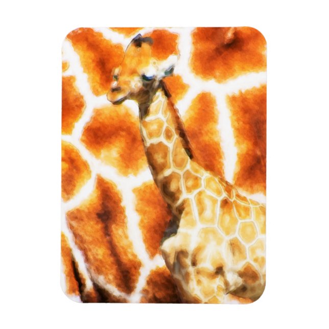 Imán Baby Giraffe (Vertical)