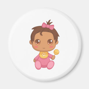 Imán Baby Girl Pink Jumpsuit