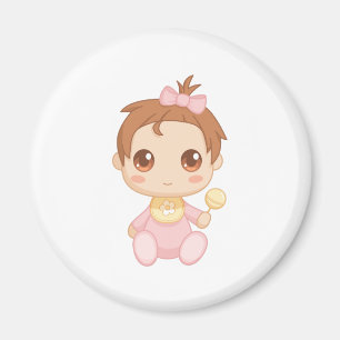 Imán Baby Girl Pink Jumpsuit