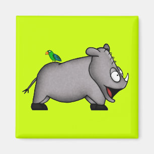 Imán Baby Rhino